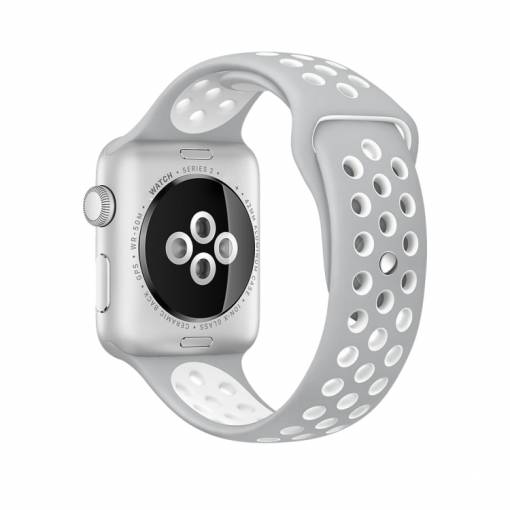 Foto - Sportovní řemínek pro Apple Watch 2 (42mm) - bílá