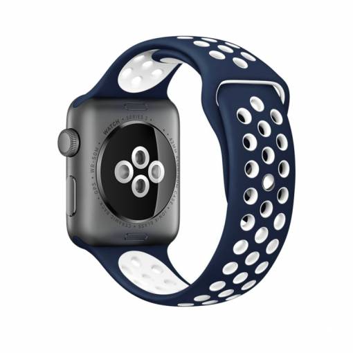 Foto - Sportovní řemínek pro Apple Watch 5 (44mm) - modrá