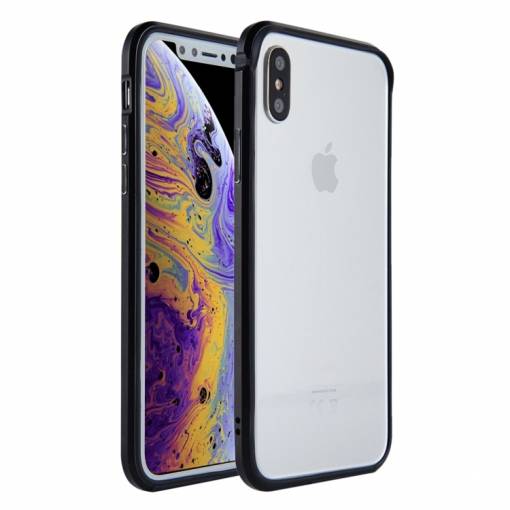 Foto - Sulada Hliníkový Bumper na iPhone X/ XS - černá