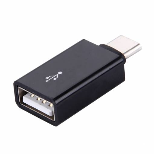 Foto - Redukce USB-C (samec) na USB (samice) - černá