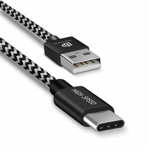 Foto - DuxDucis Odolný USB-C kabel 2 A (3 m)