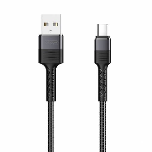 Foto - Joyroom Odolný USB-C kabel King Kong 2.4 - černá