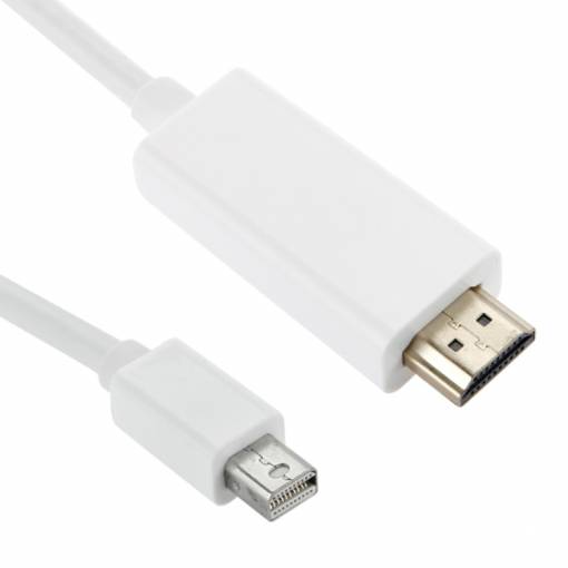 Foto - HDMI / Mini DisplayPort kabel (1.5 m) - bílá