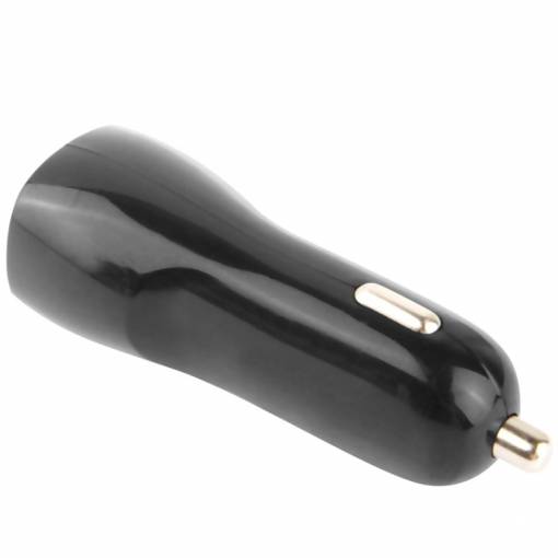 Foto - Basic Nabíječka do auta 2.1 A (2x USB) - Černá