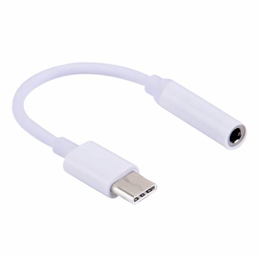 Foto - Single Redukce USB-C na 3.5mm jack - bílá