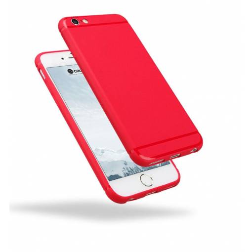 Foto - Silikonový kryt pro iPhone 6 Plus/6S Plus - červený