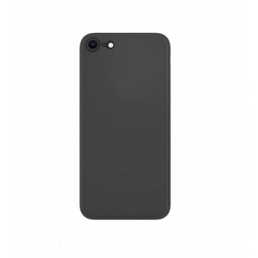 Foto - Silikonový kryt na iPhone SE 2022/ SE 2020 / 8 / 7 - černá