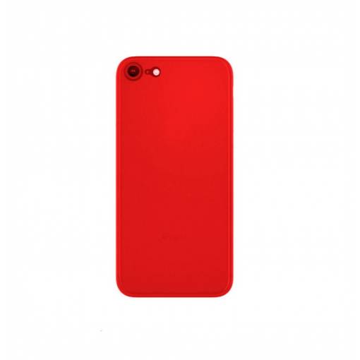 Foto - Silikonový kryt pro iPhone SE 2016, 5, 5S, 5C - Červený