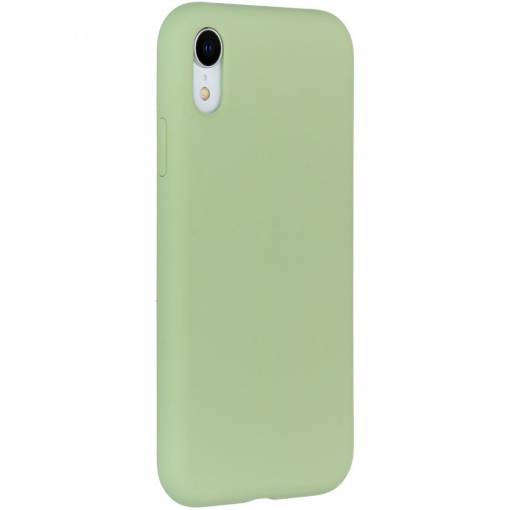 Foto - Silikonový kryt pro iPhone X/ XS - světle zelený