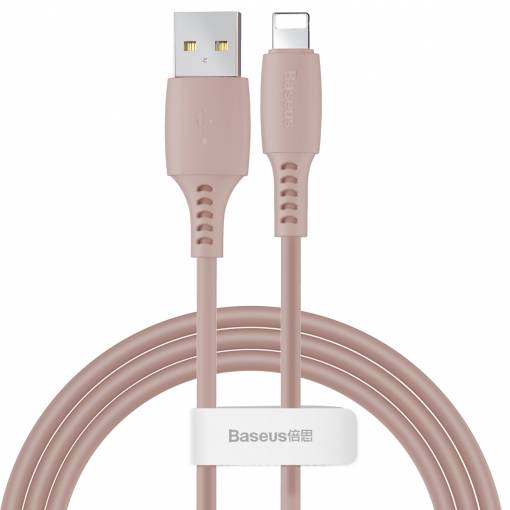 Foto - Baseus lightning kabel pro iPhone - růžová