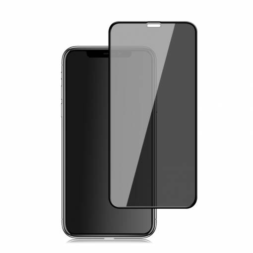 Foto - 3D tvrzené sklo pro iPhone 11 Pro (bezpečnostní) - černá