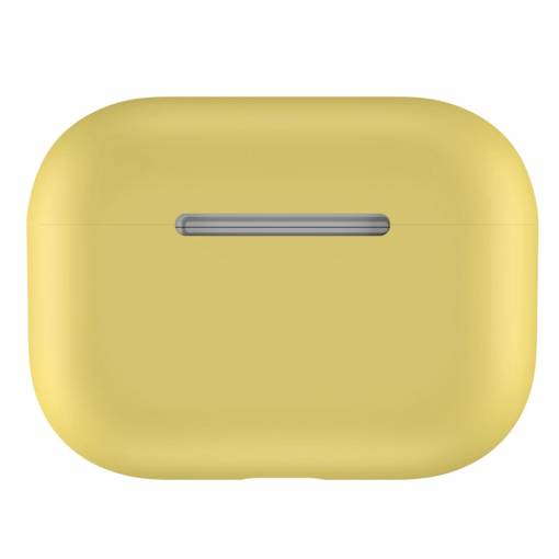 Foto - Silikonový obal pro Airpods Pro - žlutá