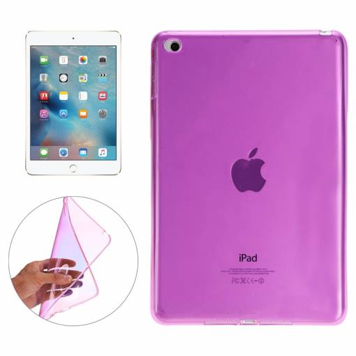 Foto - Silikonový kryt na iPad Mini 4/5 - růžový