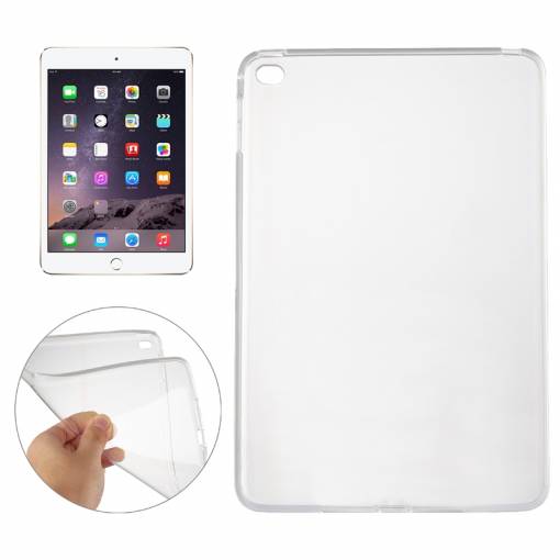 Foto - Silikonový kryt na iPad Mini 4/5 - transparentní