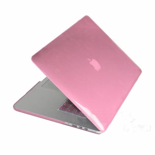Foto - Obal na MacBook Pro 13" Retina (A1502 / A1425) - lesklá růžová