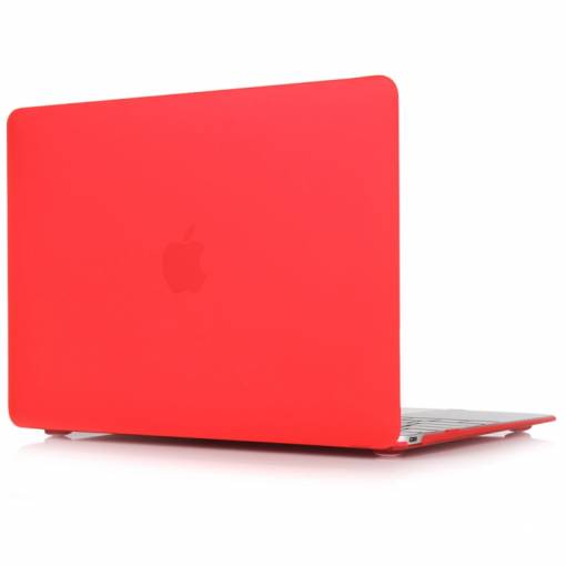 Foto - Obal na MacBook Air 13" 2018 (A1932) - matná červená