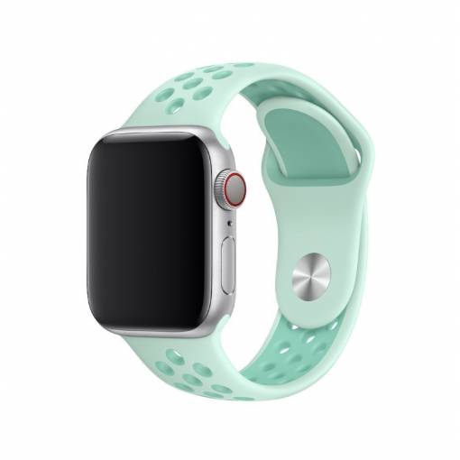 Foto - eses Silikonový řemínek pro Apple Watch - Zelený, S/M/L, 38mm/40mm/41mm