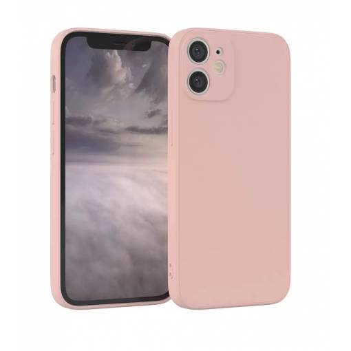 Foto - Silikonový kryt pro iPhone 12 Mini růžový