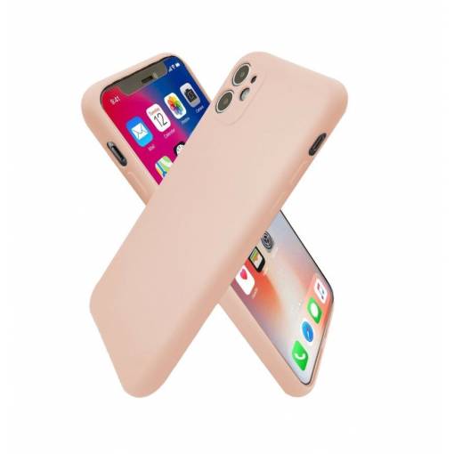 Foto - Silikonový kryt pro iPhone 11 růžový