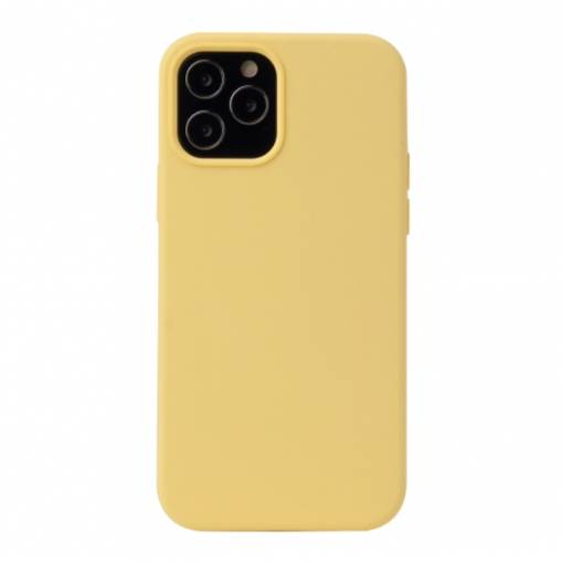 Foto - Silikonový kryt pro iPhone 12 Pro žlutý