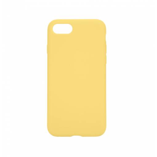 Foto - Silikonový kryt pro iPhone SE 2022, SE 2020, 7 a 8 - Žlutý