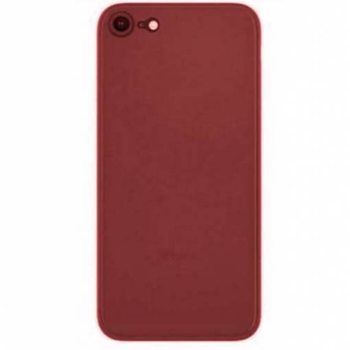 Foto - Silikonový kryt pro iPhone SE 2022/ SE 2020/ 7/ 8 tmavě růžový