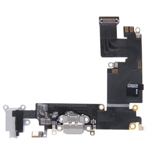 Foto - Napájecí a datový konektor + jack konektor pro iPhone 6 Plus - Grey