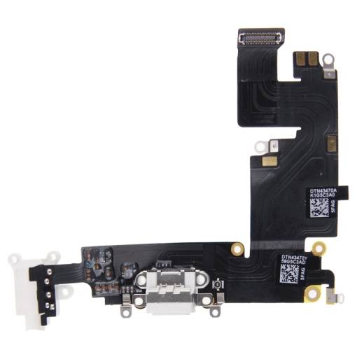 Foto - Napájecí a datový konektor + jack konektor pro iPhone 6 Plus - White
