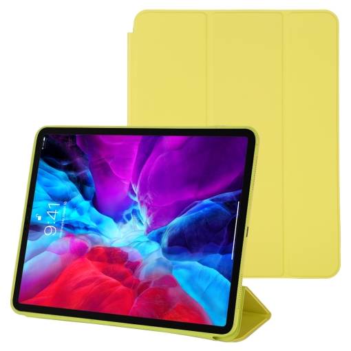 Foto - Pouzdro z PU kůže pro Apple iPad Pro 12.9 (2020) - Yellow