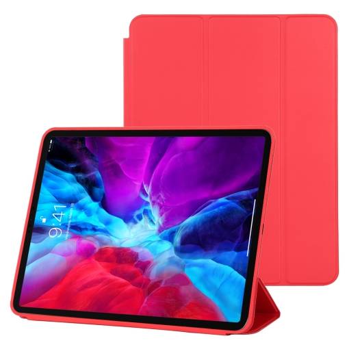 Foto - Pouzdro z PU kůže pro Apple iPad Pro 12.9 (2020) - Red