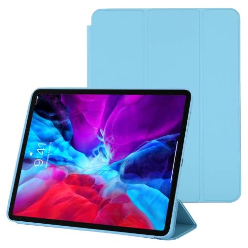 Foto - Pouzdro z PU kůže pro Apple iPad Pro 12.9 (2020) - Blue