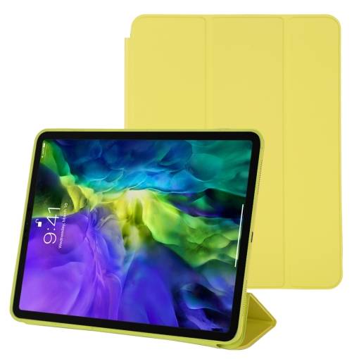 Foto - Pouzdro z PU kůže pro Apple iPad Pro 11 (2020) - Yellow