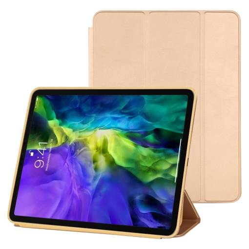 Foto - Pouzdro z PU kůže pro Apple iPad Pro 11 (2020) - Gold