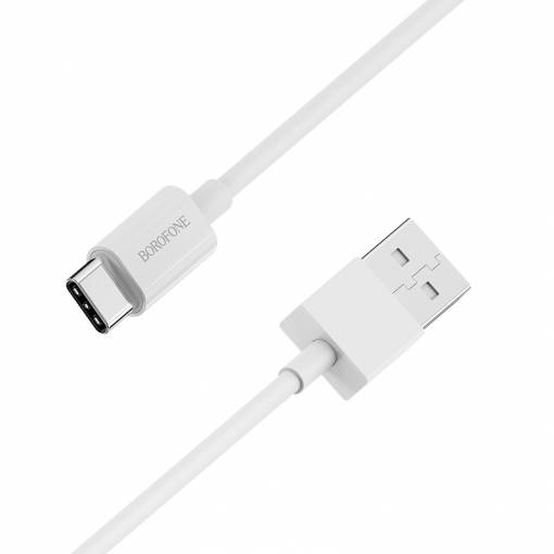 Foto - Borofone kabel USB-C 5V/3A - 1 metr