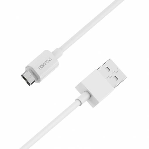 Foto - BOROFONE kabel Micro USB 1 m 5V/2.4A