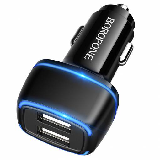 Foto - BOROFONE 2x USB nabíječka do auta 12W