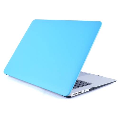 Foto - Obal z PU kůže na MacBook Air 13" - světle modrá
