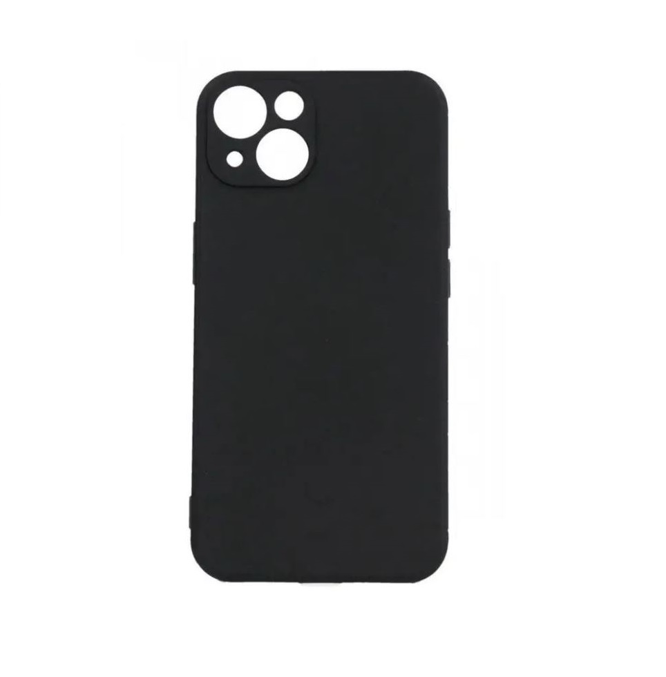 Silikonový kryt pro iPhone 13 mini - Černý