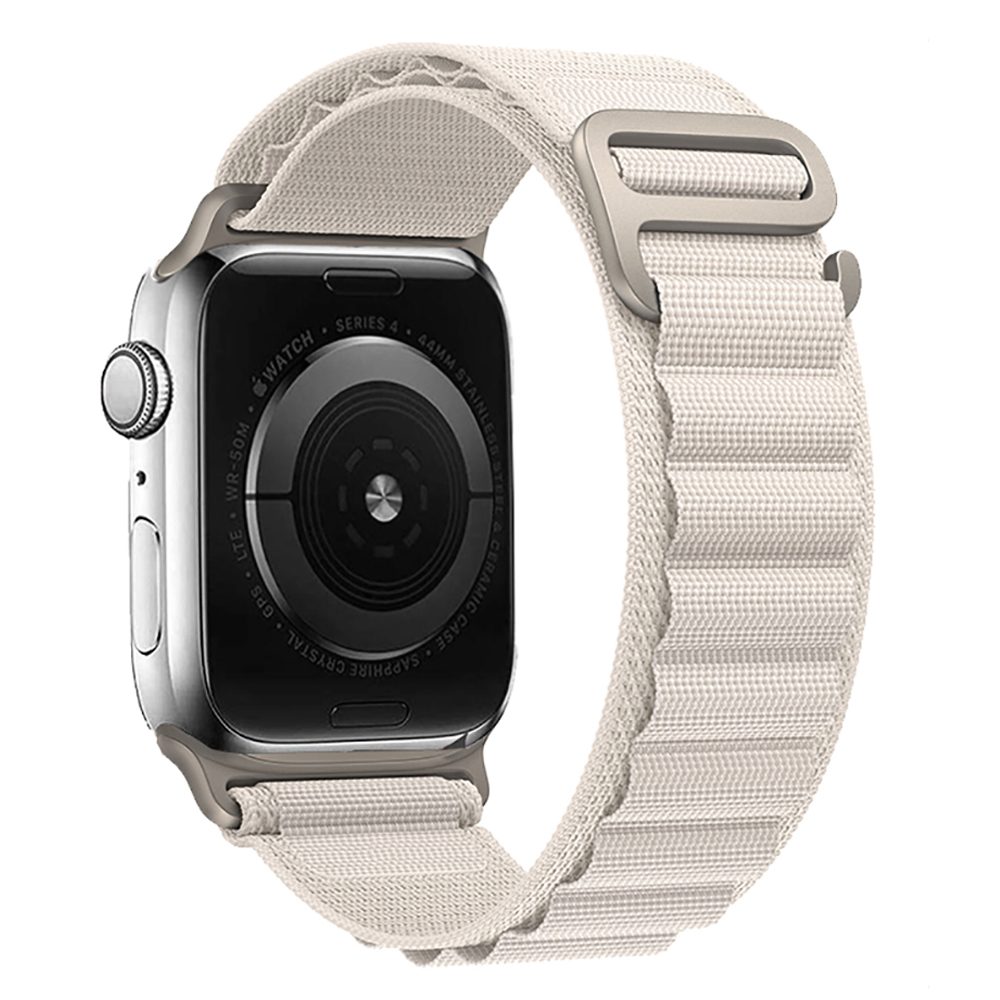 eses Alpský tah pro Apple Watch - Béžový 42mm, 44mm, 45mm, 49mm