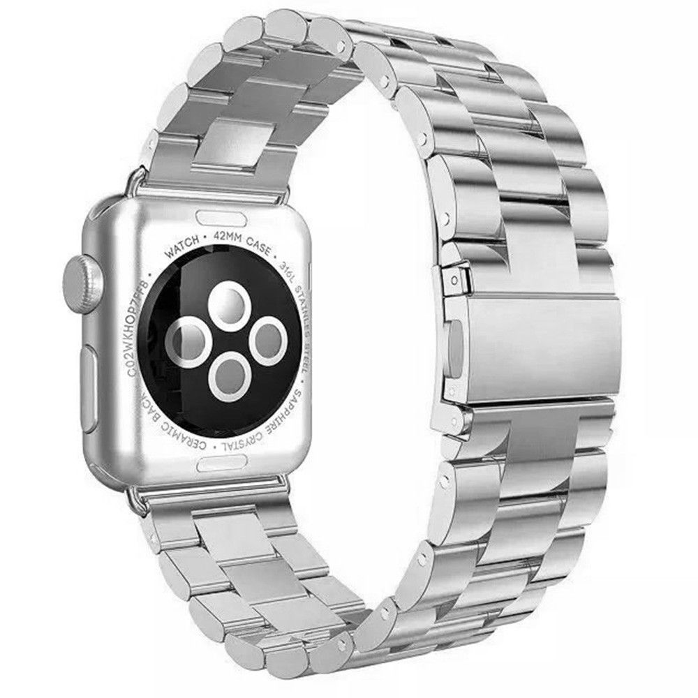 eses Kovový řemínek pro Apple Watch - Stříbrný, 38mm/40mm/41mm