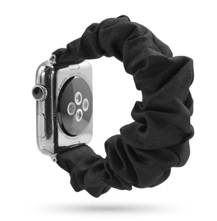eses Elastický řemínek pro Apple Watch - Černý, 42mm/44mm/45mm/49mm