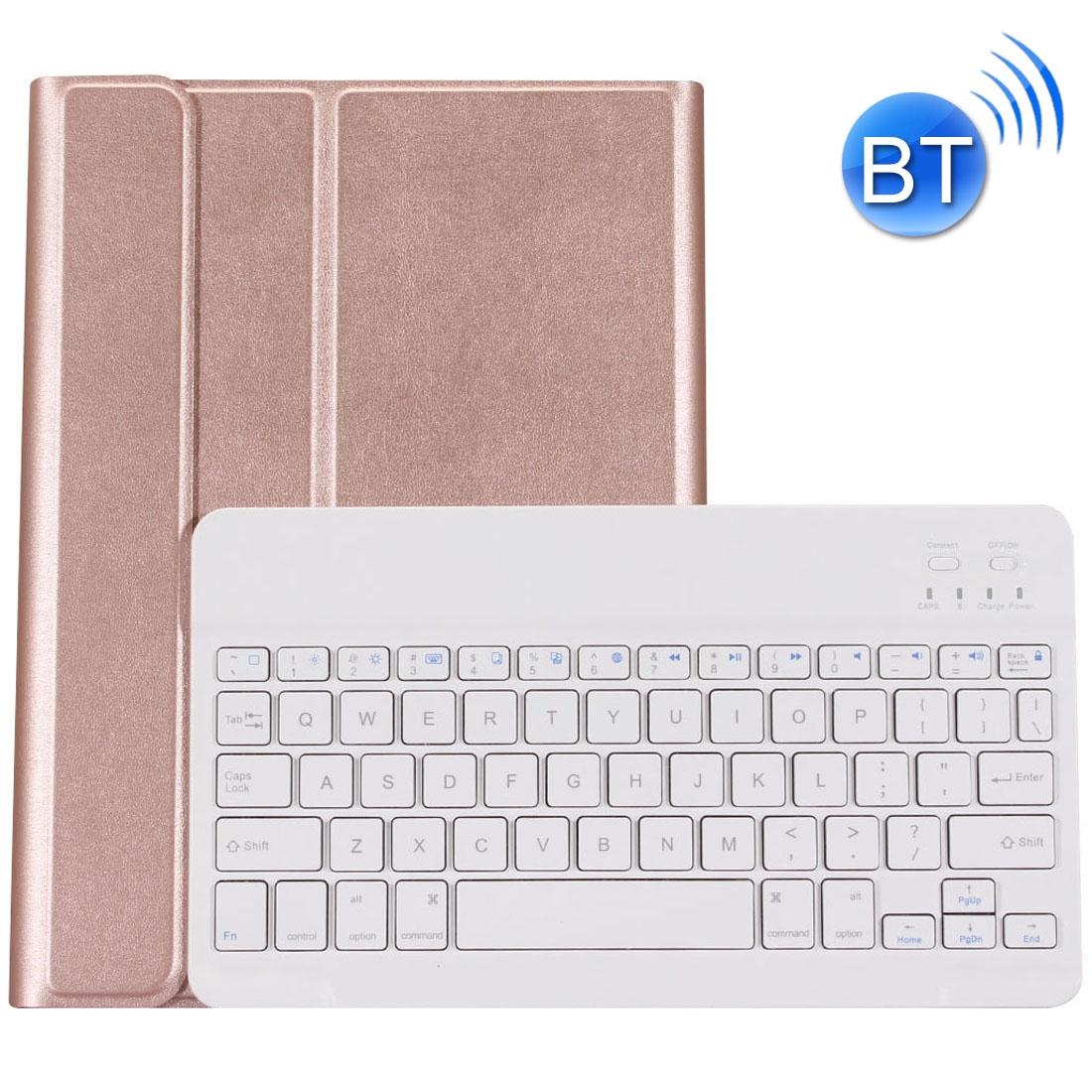 Bluetooth klávesnice - růžově zlatá