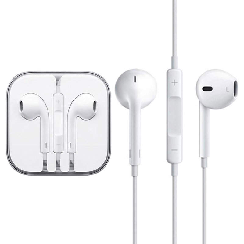 Sluchátka EarPods NoBrand - bílá