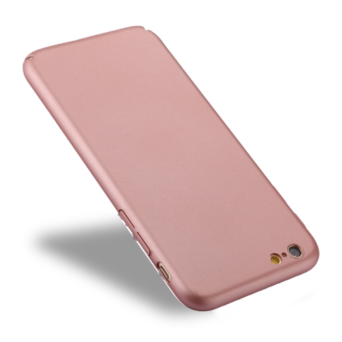 Pogumovaný plastový kryt na iPhone 6 Plus/ 6S Plus - Rose Gold