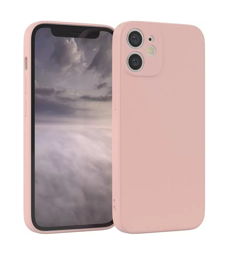 Silikonový kryt pro iPhone 12 Mini - Růžový