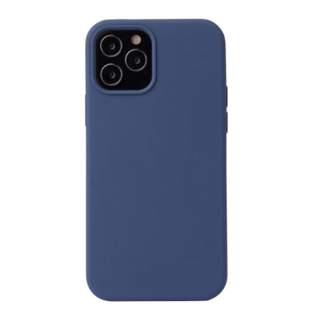 Silikonový kryt pro iPhone 12 Pro Max - Modrý