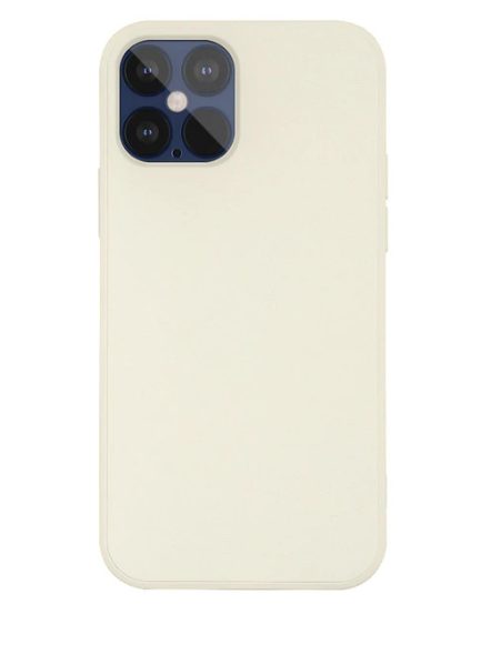 Silikonový kryt pro iPhone 12 Pro Max - Béžový