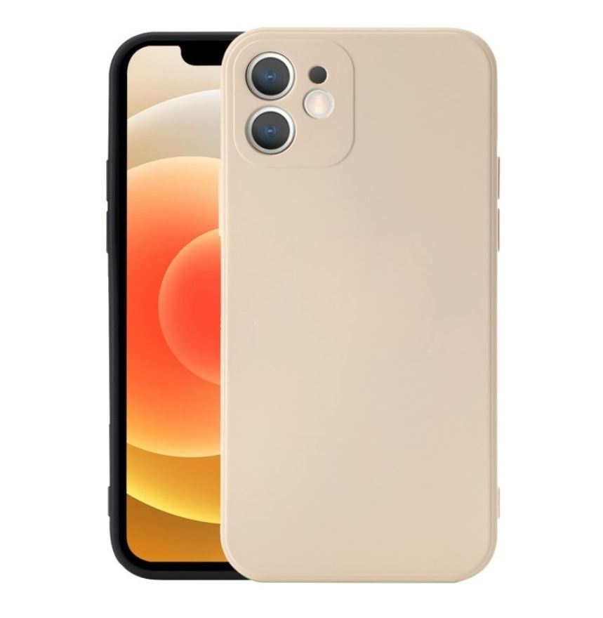 Silikonový kryt pro iPhone 11 - Béžový