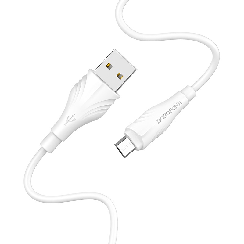 Borofone kabel Micro USB 5V/2.4A - 3 metry