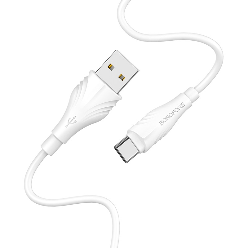 BOROFONE kabel USB-C 3 m 5V/3A